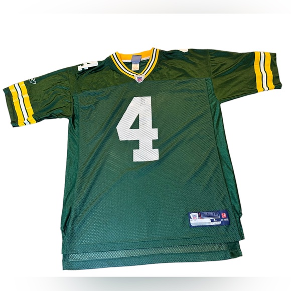 Reebok Other - Men’s Reebok Greenbay Packers Brett Favre #4 Jersey Sz Large